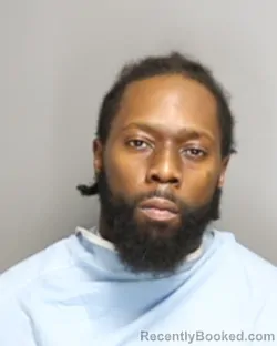 Mugshot of TERRENCE RAMON WHITE booked in Champaign County, Illinois on June 20, 2026