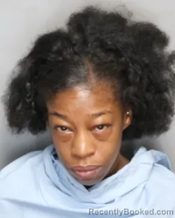 Mugshot of Shanea Octavia Ward booked in Champaign County, Illinois on October 13, 2026