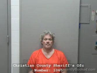 Mugshot of JIMMY D ABBERLEY booked in Christian County, Illinois on March 22, 2026