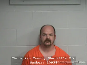 Mugshot of PATRICK MATTHEW MOTLEY booked in Christian County, Illinois on March 27, 2026