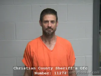 Mugshot of TED A BURKHARDT booked in Christian County, Illinois on April 22, 2026