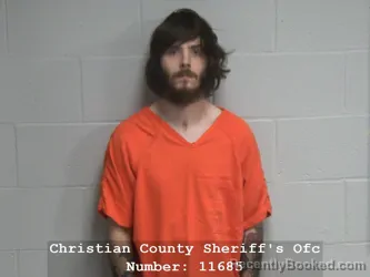 Mugshot of Cody R Fringer booked in Christian County, Illinois on October 19, 2026