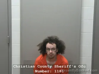 Mugshot of PRENTICE R FROST booked in Christian County, Illinois on March 21, 2026