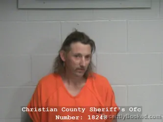 Mugshot of KEVIN E GREEN booked in Christian County, Illinois on March 28, 2026