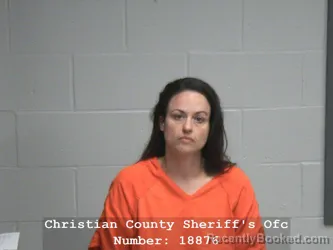 Mugshot of BRITTANY C DUDUIT booked in Christian County, Illinois on April 28, 2026