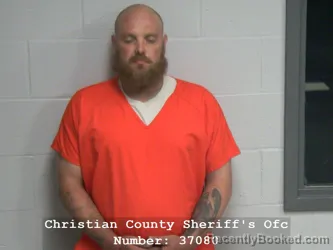 Mugshot of CHRISTOPHER W BARNES booked in Christian County, Illinois on April 22, 2026