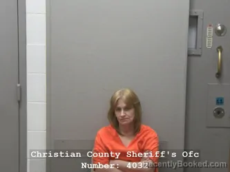 Mugshot of DEANNA R DURBIN booked in Christian County, Illinois on March 24, 2026