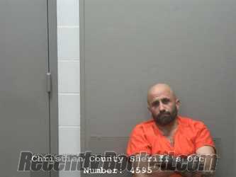 Booking photo from Christian County, Illinois