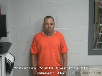 Mugshot of JOHNNY E WEBER booked in Christian County, Illinois on April 27, 2026