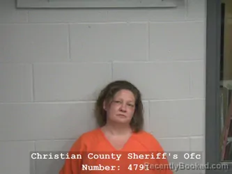 Mugshot of CARMEN S CARLOCK booked in Christian County, Illinois on April 30, 2026
