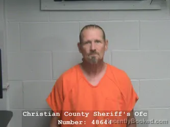 Mugshot of JERRY L OSBORNE booked in Christian County, Illinois on April 25, 2026