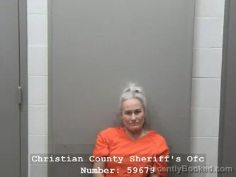 Mugshot of CHRISTA L KELLY booked in Christian County, Illinois on March 21, 2026