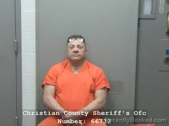 Mugshot of JOHN ROBERT VANHORN booked in Christian County, Illinois on March 19, 2026