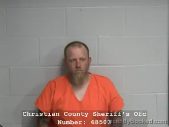 Mugshot of BRENT E CROCKETT booked in Christian County, Illinois on April 23, 2026