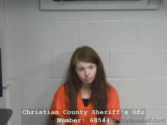 Mugshot of ABBY L KLITZING booked in Christian County, Illinois on April 25, 2026