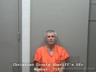 Mugshot of GERALD A BROWN booked in Christian County, Illinois on March 20, 2026