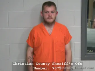 Mugshot of RUSTY L TOLLY booked in Christian County, Illinois on April 22, 2026