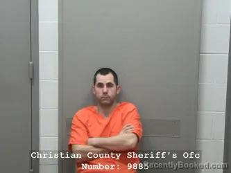 Mugshot of JOHN P GEORGE booked in Christian County, Illinois on March 20, 2026