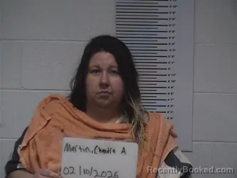 Mugshot of CHANDRA ANNE MARTIN