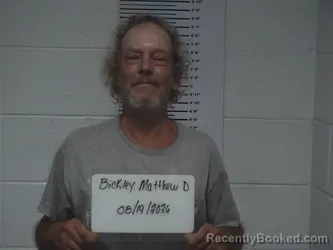 Mugshot of Matthew David Bickley booked in Clay County, Illinois on August 19, 2026