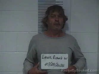 Mugshot of RICHARD W LEWIS booked in Clay County, Illinois on March 29, 2026