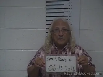 Mugshot of RANDY LOUIS SMITH booked in Clay County, Illinois on June 15, 2026