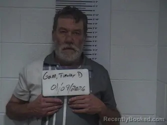 Mugshot of TIMOTHY D GANN