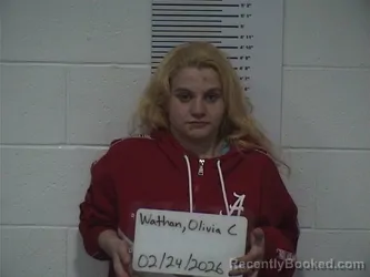 Mugshot of OLIVIA C WATHAN