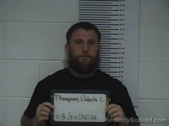 Mugshot of DAKOTA L THOMPSON