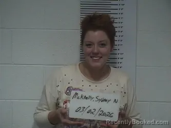 Mugshot of SYDNEY N MCKNELLY