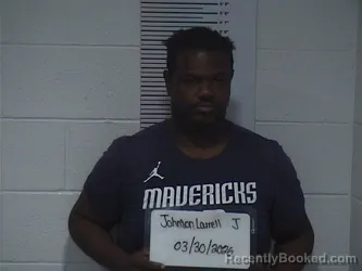 Mugshot of LARRELL J JOHNSON booked in Clay County, Illinois on March 30, 2026