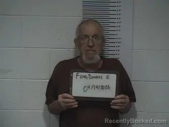 Mugshot of DOUGLAS E FOUT booked in Clay County, Illinois on April 14, 2026