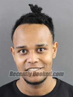 Booking photo from Coles County, Illinois