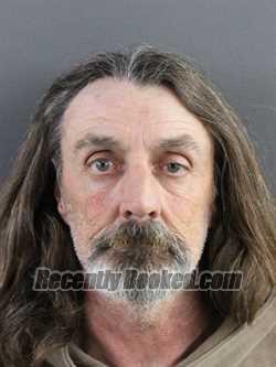 Booking photo from Coles County, Illinois