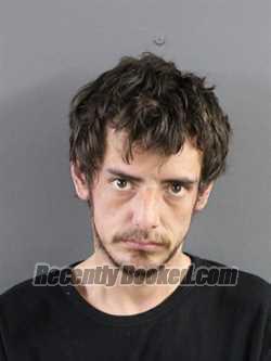 Booking photo from Coles County, Illinois