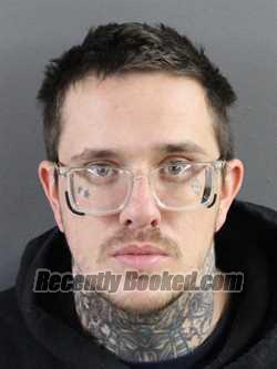 Booking photo from Coles County, Illinois