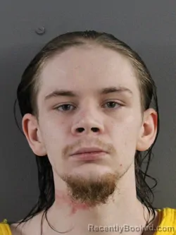 Mugshot of TREVOR LEE CLARK booked in Coles County, Illinois on March 31, 2026