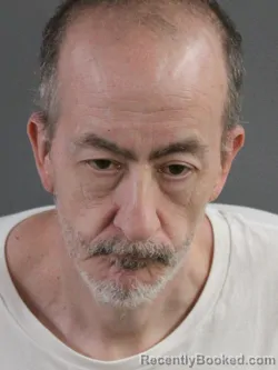 Mugshot of Ronald Hooper booked in Coles County, Illinois on March 31, 2026