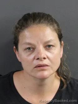Mugshot of DANETTE FREY booked in Coles County, Illinois on May 23, 2026