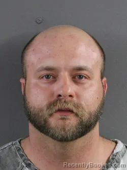 Mugshot of BRANDON FAUST booked in Coles County, Illinois on June 25, 2026