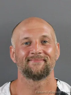 Mugshot of DUSTIN RAY HUDSON booked in Coles County, Illinois on July 13, 2026