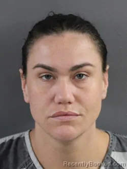 Mugshot of MIRANDA LOUISE MOORE booked in Coles County, Illinois on July 28, 2026