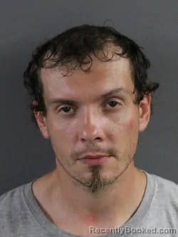 Mugshot of Nathan Eugene Yarnell booked in Coles County, Illinois on August 16, 2026