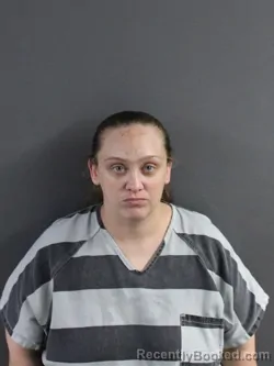 Mugshot of Crystal Bueker booked in Coles County, Illinois on October 1, 2026