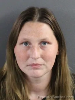 Mugshot of Katelynn Nichole Hutcherson booked in Coles County, Illinois on October 1, 2026