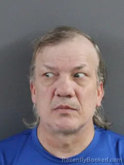 Mugshot of Paul James Richey booked in Coles County, Illinois on October 10, 2026