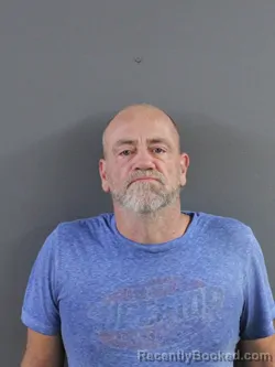 Mugshot of Kenneth Roy Cushman booked in Coles County, Illinois on October 11, 2026