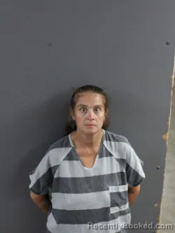 Mugshot of April Lynn Gray booked in Coles County, Illinois on October 18, 2026