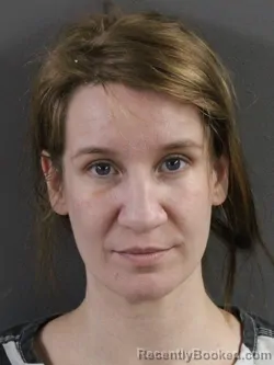Mugshot of Erin Michelle Sawyer booked in Coles County, Illinois on October 23, 2026