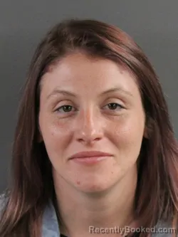 Mugshot of Breanna Marie Paige Roberts booked in Coles County, Illinois on October 26, 2026